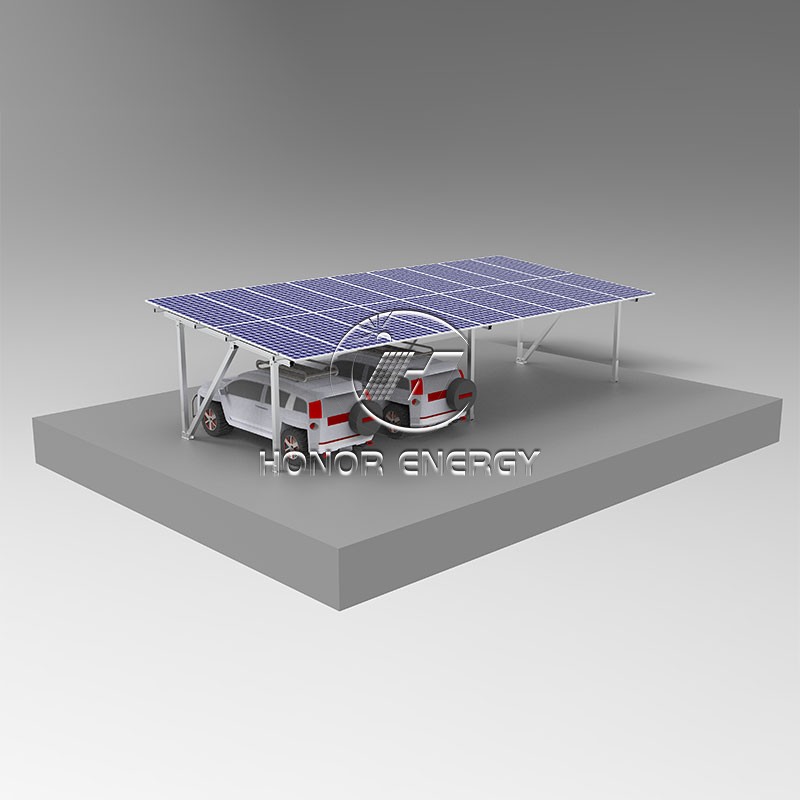 ອາລູມິນຽມ IV ປະເພດ Solar Carport Mount