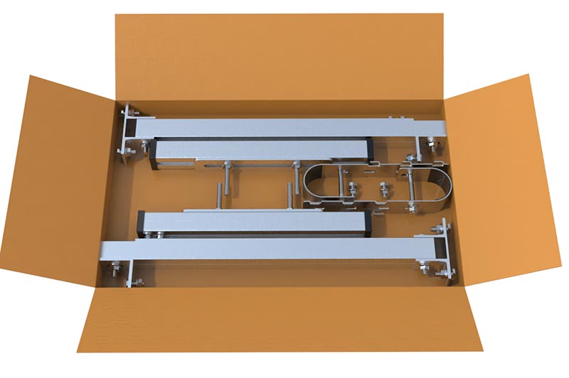 Aluminum Solar Balcony Mount