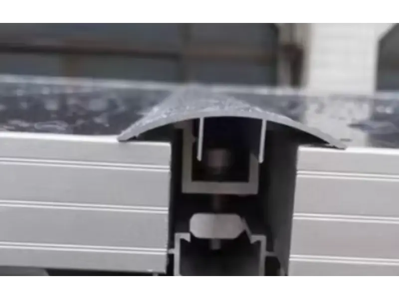 Solar waterproof rail