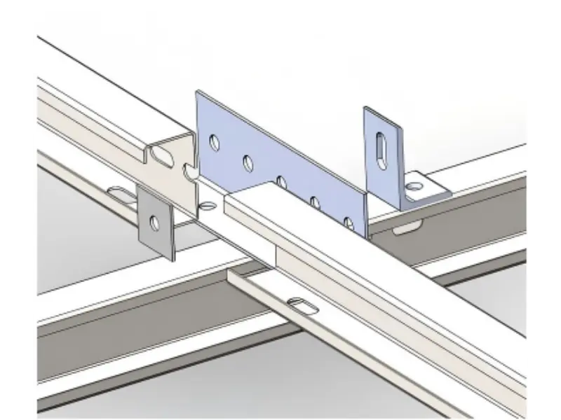 Steel Solar racking Clamp