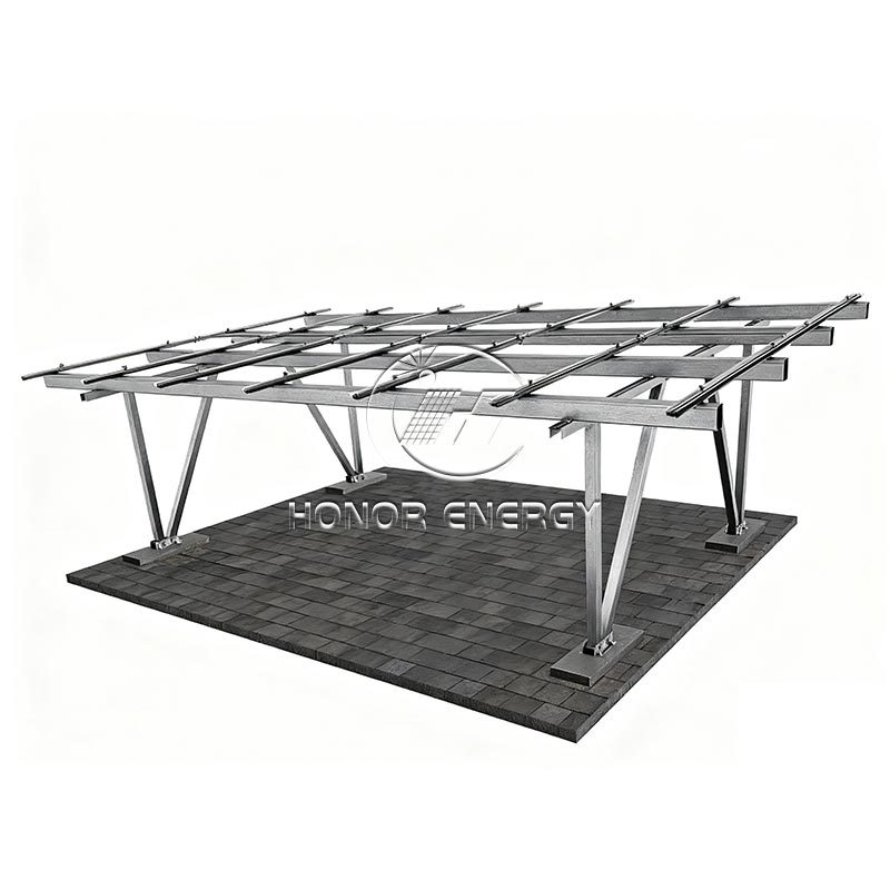ເຫຼັກປະເພດ IV ປະເພດ Solar Carport Mount