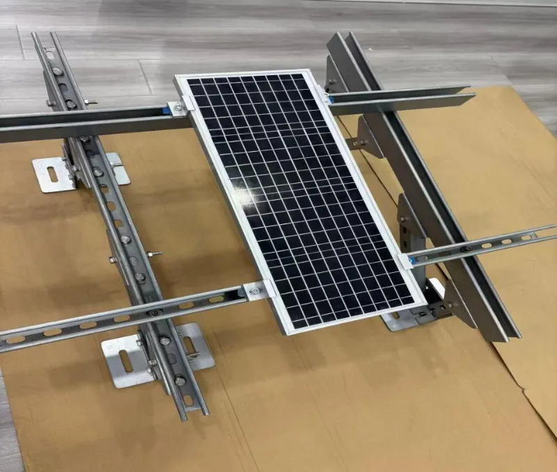 U Rail Solar Steel Ground Mounting ລະບົບ